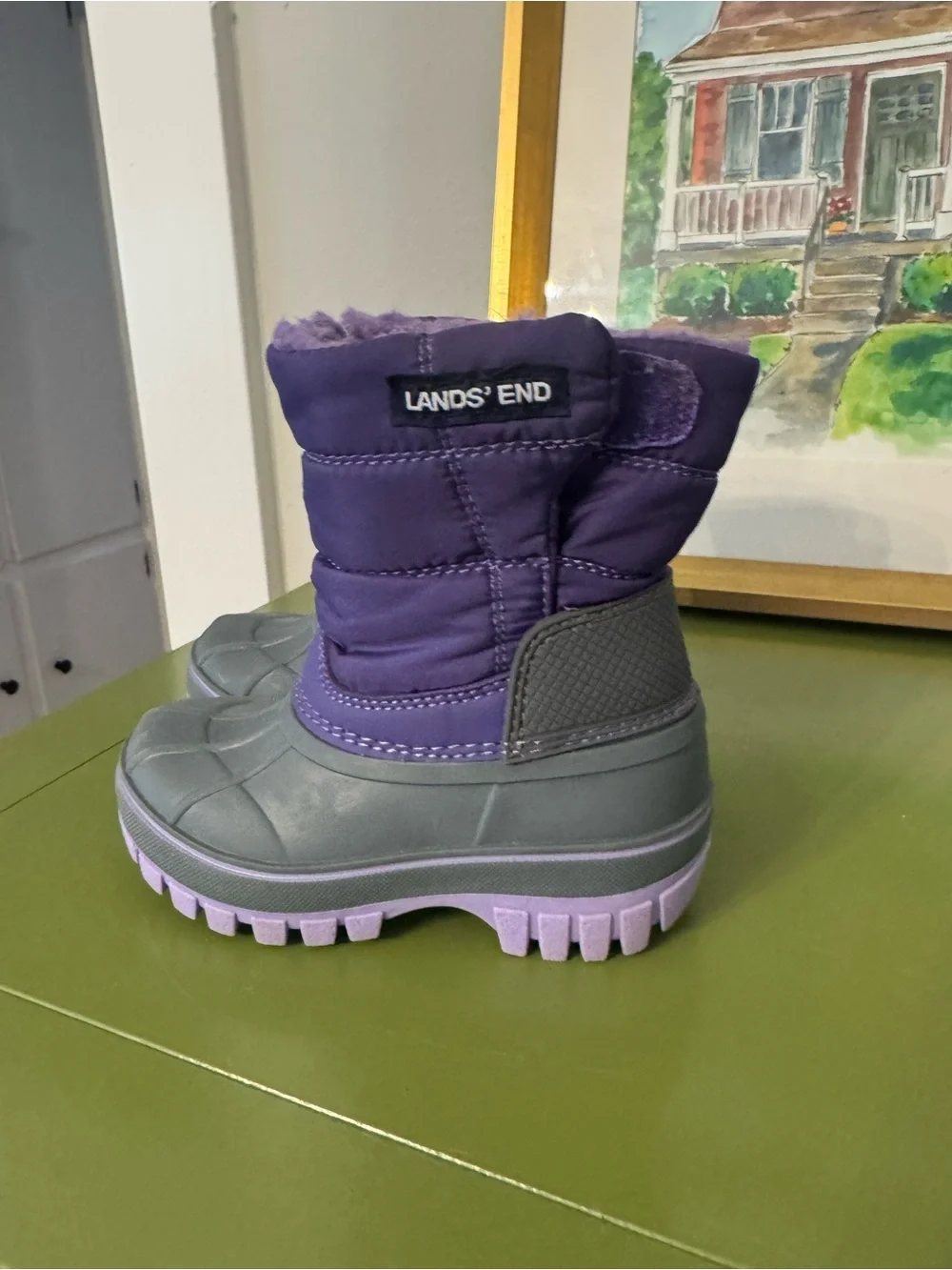 Lands’ End Kids Frost Insulated Waterproof Snow Boots